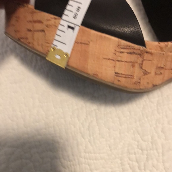 K Studio black platform sandals size 9 - Picture 9 of 10